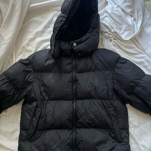 Women's Black Puffer Jacket